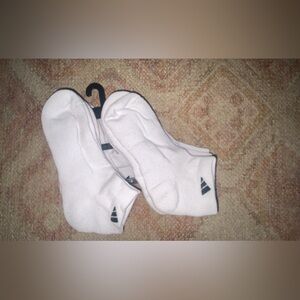 adidas Men's White Athletic Socks